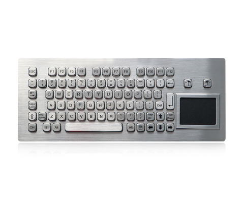 Ruggedized Edelstahl-explosionssichere Tastatur für Kiosk PS2 oder USB