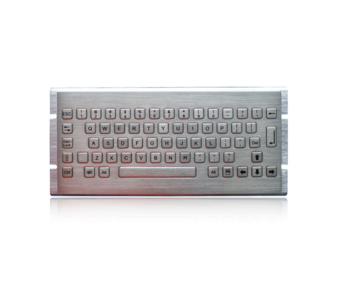 Prüfen dynamischer Vandale IP65 industrielle Edelstahl-Tastatur-MINI-64 Schlüssel