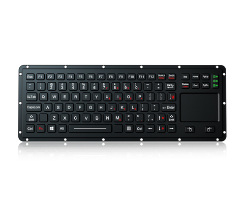 IP65 militärische Robuste Tastatur mit eingebautem hartem Touchpad für schnellen Cursor
