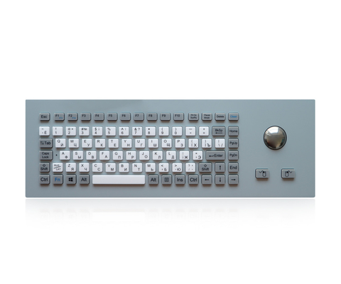 Industrielle Tastatur des Vertrags-IP65 mit Rollkugel-Silikon-Schlüsseln