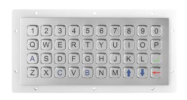 Edelstahl-Tastatur-Spitzenplatten-Berg IP67 40Keys alphanumerischer im Freien