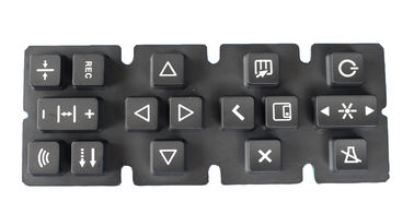 Wasserdichte Platten-Berg-Tastatur 16 befestigt keinen Elektronik-Prüfer mit Funktion USB/PS2