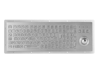 Angebrachte Tastatur IP67 104 Schlüssel Stianless Stahlplatte mit Rollkugel 800DPI
