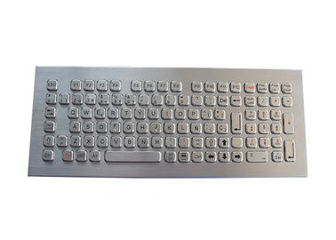Tischplattenschlüssel IP68 der Edelstahl-Tastatur-102 industriell für Koisk-Bibliothek