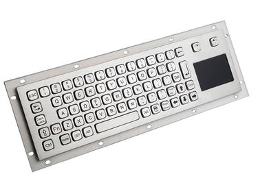Wasserdichte Tastatur mit Mäuseberührungsflächen-Edelstahl für Kiosk