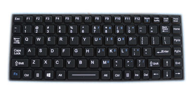 Tastatur des schroffer Laptop-Militär-Silikonkautschuk-30mA