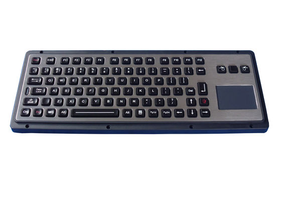 Schlüssel-Marine Backlit Keyboard With Integrated-Berührungsfläche des Vandalen-Beweis-85