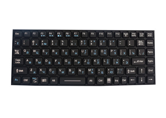 Industrielle Silikonkautschuk-Tastatur-dynamischer schroffer Platten-Berg IP67 PS2