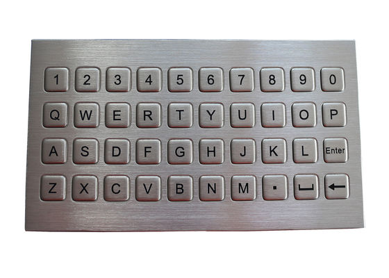 Dynamischer des Vandalen-Beweis-40 Edelstahl Schlüssel-Metallder tastatur-IP67