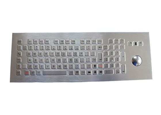 Industrielle Schlüssel der Metall400dpi Tastatur-104 mit mechanischer Rollkugel
