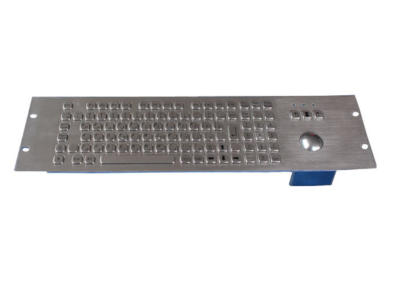 800DPI 19U Schlüssel der Vandalen-Beweis-Tastatur-100 mit optischer Rollkugel
