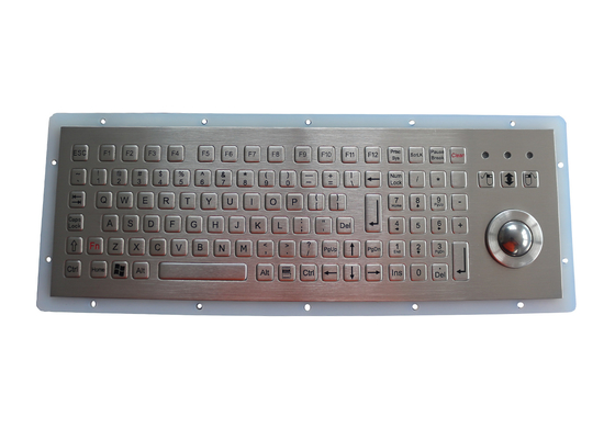 Zifferntaste-Edelstahl-Tastatur USB PS2 mit 25.0mm Rollkugel