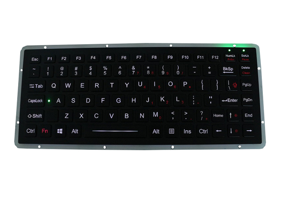 Die 86 dynamische Schlüssel EMC-Tastatur-Aluminiumlegierung IP67 imprägniern
