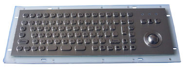 Industrielle Metallkiosk-Vertrags-Tastatur mit Ruggedized Rollkugel