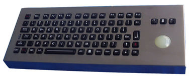 Der arabische Desktop ruggedized Tastatur mit transparenter Rollkugel, industrielle Computertastatur