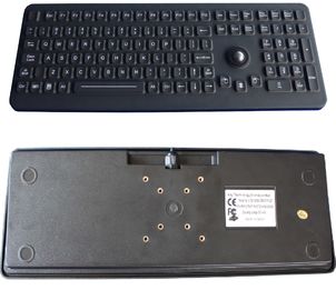 Industrielle medizinische Silikon-Computer-Tastatur mit waschbarer Rollkugel