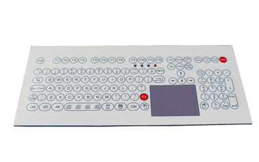 der Spitzenplatte 108 wasserdichte Tastatur der Schlüssel-IP65 Membran der Montage industriellen mit Berührungsfläche