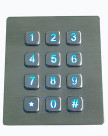 PS/2 oder USB führten von hinten beleuchtetes Metallnumerische Tastatur mit vorstehender Schnittstelle der Schlüssel RS232