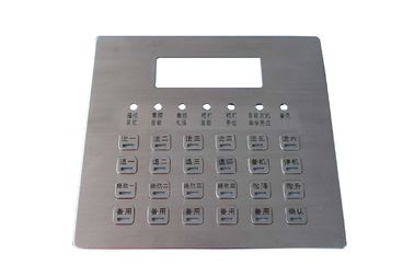 24 dynamische kundengebundene geführte Tastatur des Edelstahls 304 der Schlüssel wasserdicht