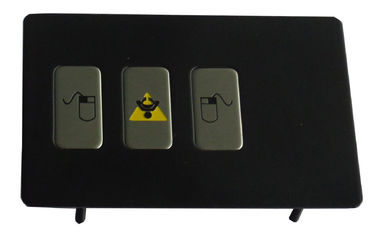 Industrielle explosionssichere Schlüsseltastatur des Bankschwarzen 3 metallmit USB-Schnittstelle