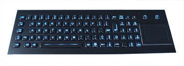 Spitzenplatten-Berg von hinten beleuchtete rostfreie Tastatur USBs mit Berührungsflächen- und numecitastatur