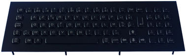 Ruggedized schwarze Metalltastatur integriert mit numerischer Tastatur