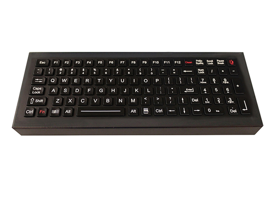 Schlüssel kompaktes IP68 der Tischplattenedelstahl-imprägniern die industriellen Tastatur-100 dynamisch