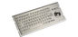 Minigrößen-industrielle Edelstahl-Tastatur mit 25mm Rollkugel