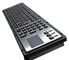 IP65 bürstete flüssiger Stahlbeweis Ruggedized Schlüssel der Tastatur-106 mit Berührungsfläche