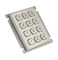 Mouting numerische Tastatur der industriellen Minirückseite Stahlmetallmit USB oder Schnittstelle RS232