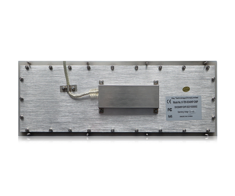 81 Schlüssel-Multimedia-Tastatur-industrielle Metalltastatur waschbar für kundenspezifische Tastatur im Freien
