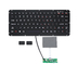 Integrierte Silikonkautschuk-Tastatur mit externen Mäuseschlüsseln der Hintergrundbeleuchtungs-2