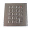 19 Schlüssel-Wasser-Beweis-Metalltastatur-Edelstahl PS2 USB RS232 RS485