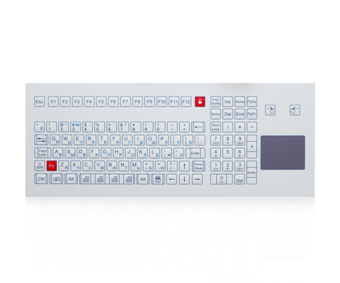 105 Schlüssel-industrielle Folientastatur mit integriertem numerische Tastatur-Russland-Plan