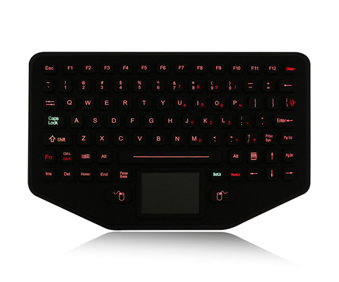 Ip68 dynamisch versiegelte Silikon-Tastatur mit Hintergrundbeleuchtung
