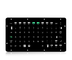 Eingebettete robuste militärische Silikon-Gummi-Tastatur 69 Tasten USB-Hintergrundbeleuchtung Tastatur