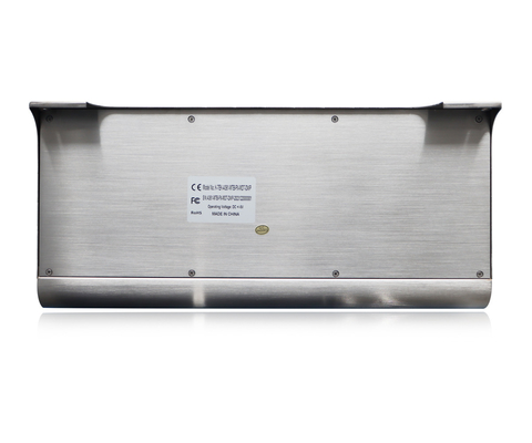 IP65 robuste industrielle Metall-Tastatur Wandmontage Kiosk-Tastatur mit Trackball