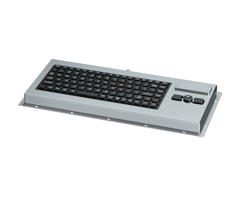 89 Tasten Militärtastatur IP67 Dynamisch versiegelt und langlebig eingebettete Silikon-Gummi-Tastatur