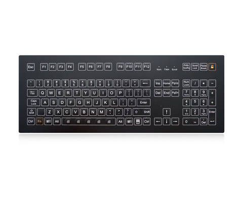 Chemikalien- und Flüssigkeitsbeständige Industrie-Membran-Tastatur mit antimikrobieller Oberfläche