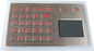 Industrielle Tastatur IP67 mit Berührungsflächen-Hintergrundbeleuchtungs-Platten-Berg für im Freien
