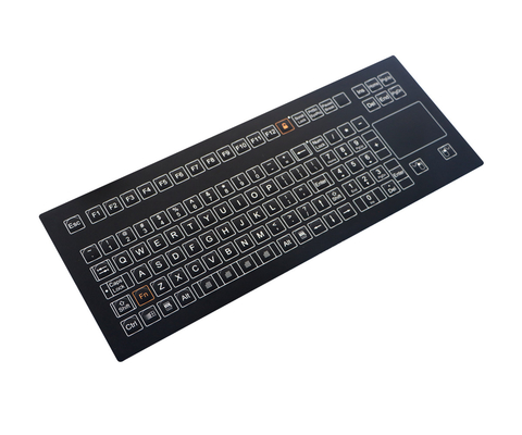 108 Tasten IP65 Membran Tastatur Hersteller mit OMRON Schlüsseltechnologie Chemikalien und Flüssigkeiten resistent