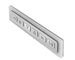 6 Schlüssel-industrielles Metalltastatur-Edelstahl-Material 160.0mm x 30.0mm Maße