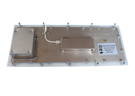 Vandalen-Beweis-hintergrundbeleuchtete industrielle Tastatur mit Rollkugel IP67
