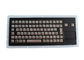 Industrielle Tastatur IP67 PS2 mit Berührungsflächen-Schwarz-Titan