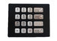 Dynamischer Vandalen-Beweis-hintergrundbeleuchtete Tastatur Dot Matrixs IP67 für Bank-Kiosk