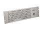 Edelstahl-industrielle Tastatur 400DPI IP65 PS2 19U statisch