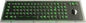 Wasserdichtes Metallpressen von hinten beleuchtete USB-Tastatur mit 81 Schlüsseln belichtete Tastatur zusammen