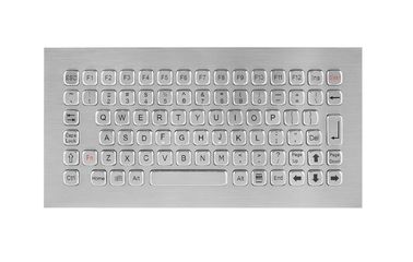 Vandalen-Beweis-schroffe Platten-Berg-Tastatur, Edelstahl-Tastatur für Selbstservice-Kiosk